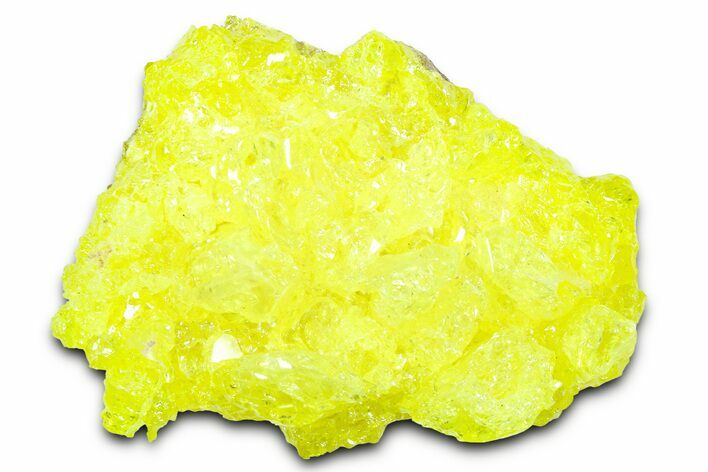 Bright-Yellow Sulfur Crystals - Bolivia #359293